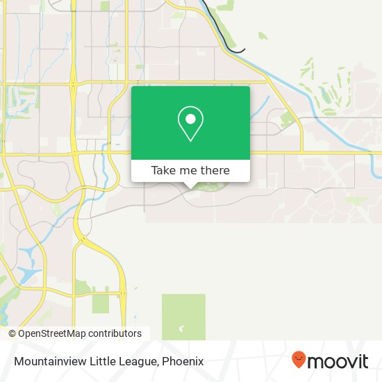 Mountainview Little League map