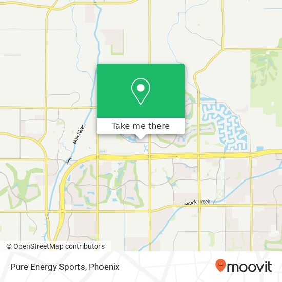 Pure Energy Sports map