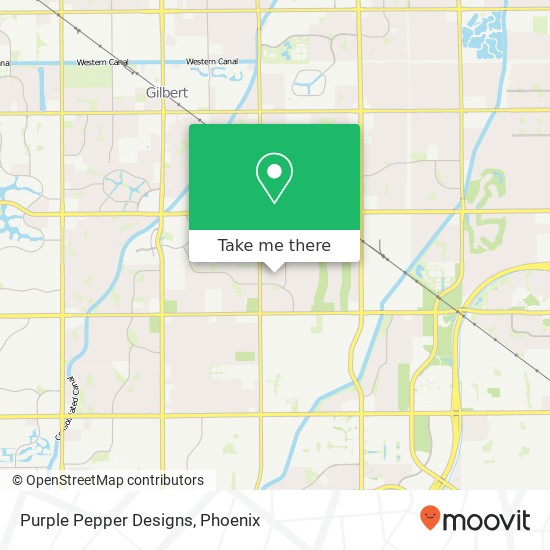 Purple Pepper Designs map