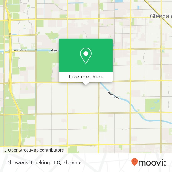 Mapa de Dl Owens Trucking LLC