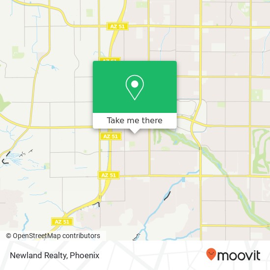 Newland Realty map