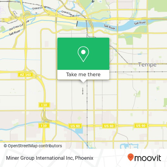 Miner Group International Inc map