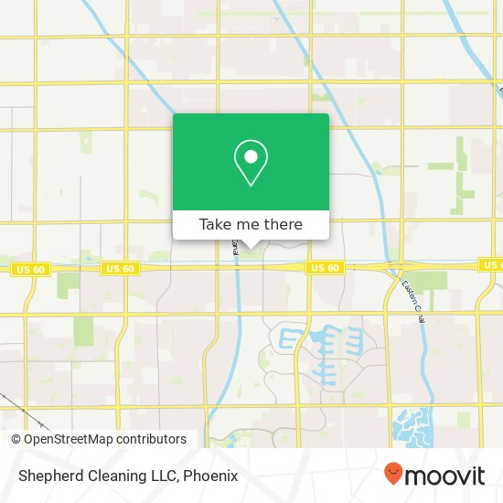 Mapa de Shepherd Cleaning LLC