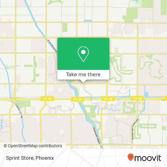 Sprint Store map