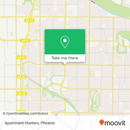 Apartment Hunters map