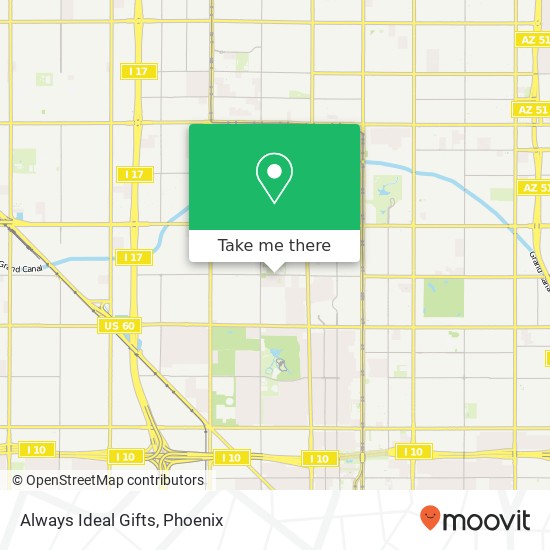 Always Ideal Gifts map