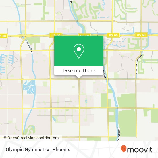 Olympic Gymnastics map