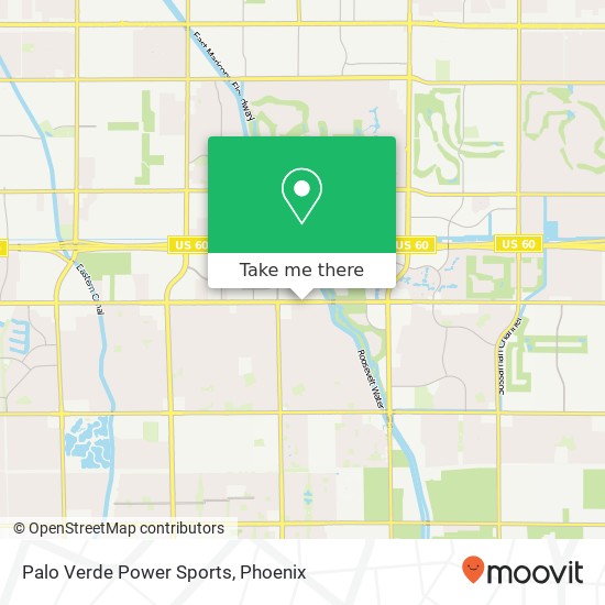 Palo Verde Power Sports map