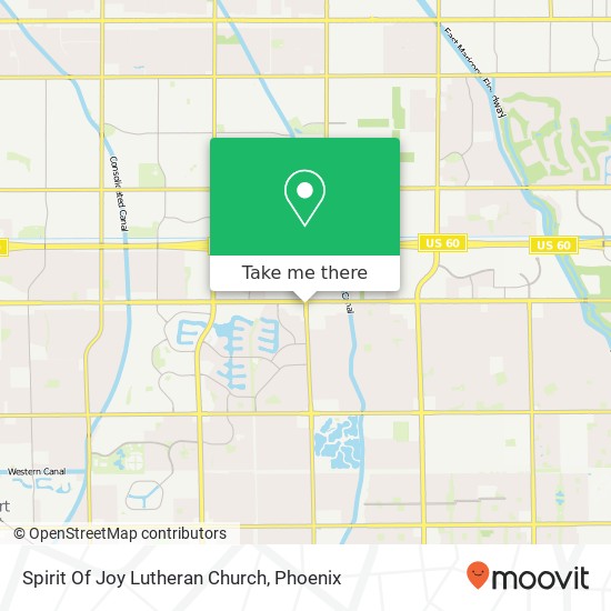 Spirit Of Joy Lutheran Church map