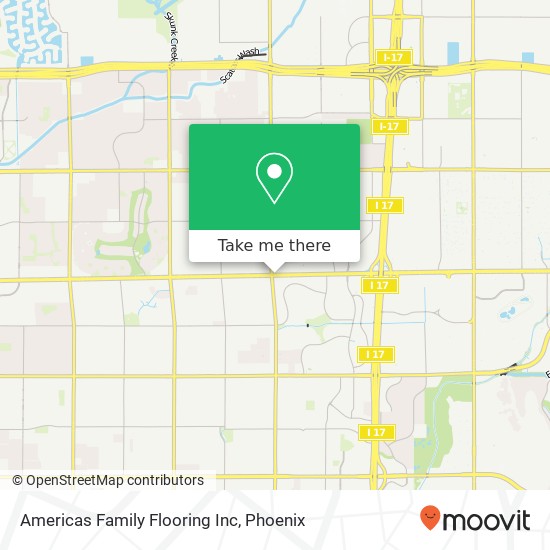 Mapa de Americas Family Flooring Inc