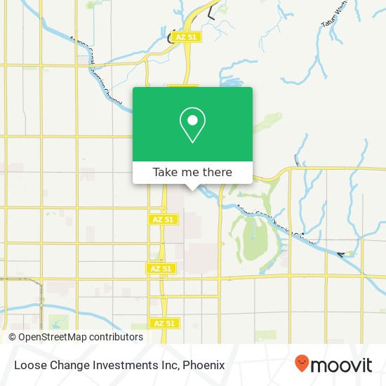 Mapa de Loose Change Investments Inc