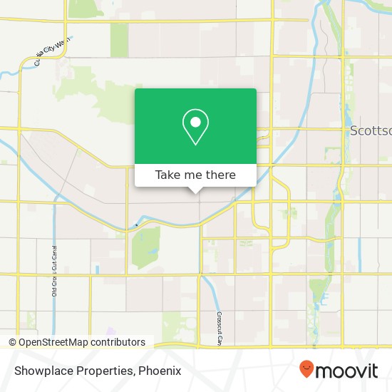 Showplace Properties map