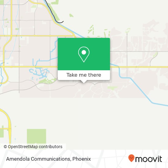 Mapa de Amendola Communications