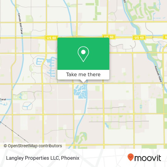 Langley Properties LLC map