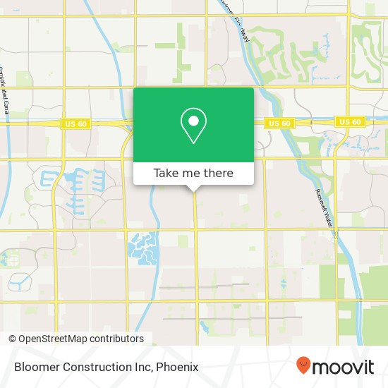 Bloomer Construction Inc map