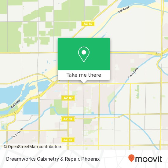 Dreamworks Cabinetry & Repair map