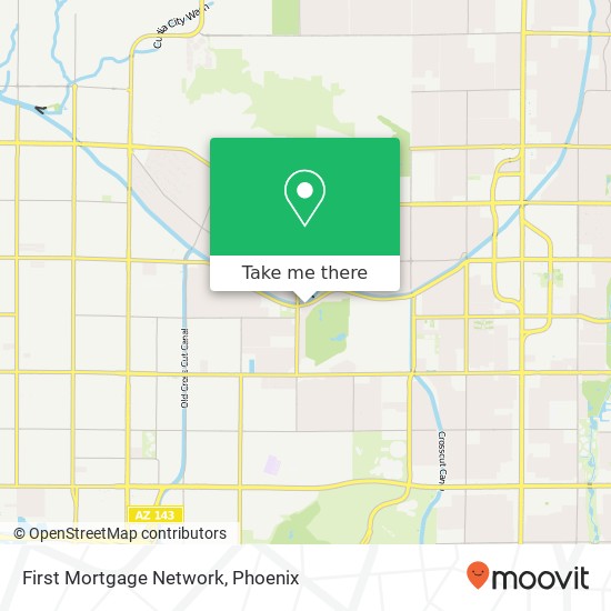 First Mortgage Network map