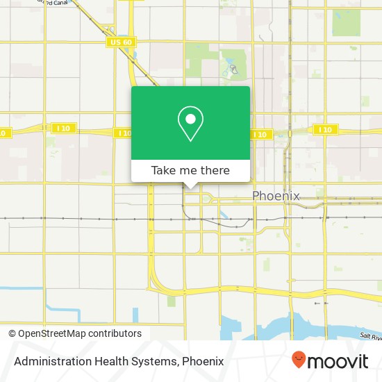 Administration Health Systems map