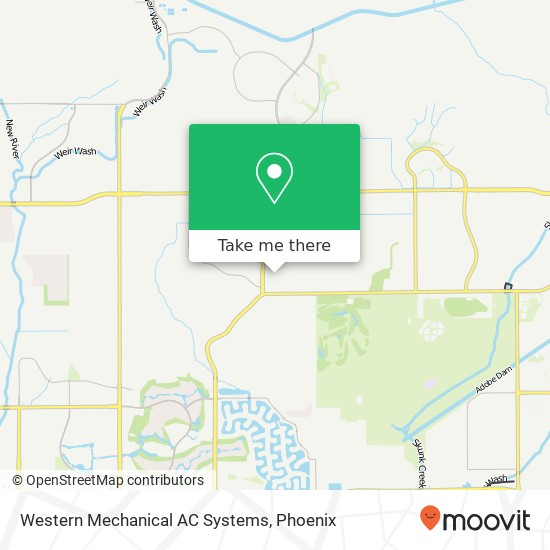 Mapa de Western Mechanical AC Systems