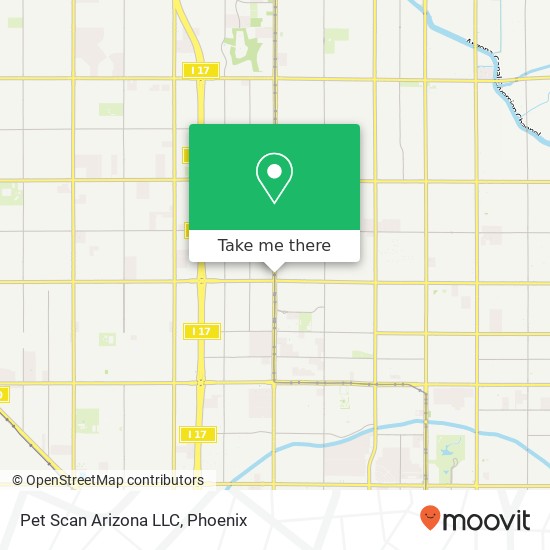 Pet Scan Arizona LLC map