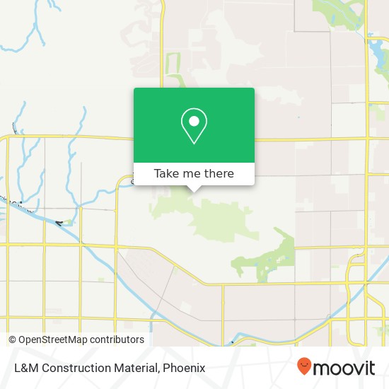 L&M Construction Material map