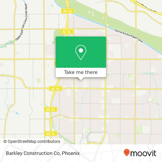 Mapa de Barkley Construction Co