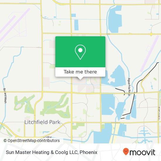 Sun Master Heating & Coolg LLC map