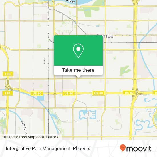 Mapa de Intergrative Pain Management