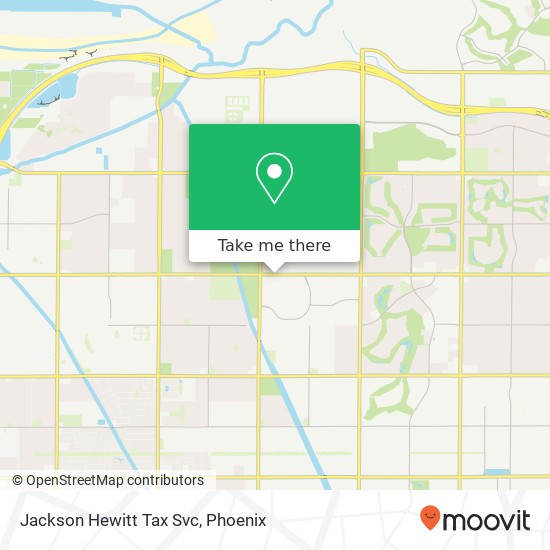 Mapa de Jackson Hewitt Tax Svc