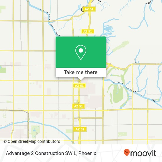 Advantage 2 Construction SW L map