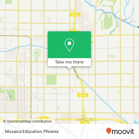 Mosaica Education map