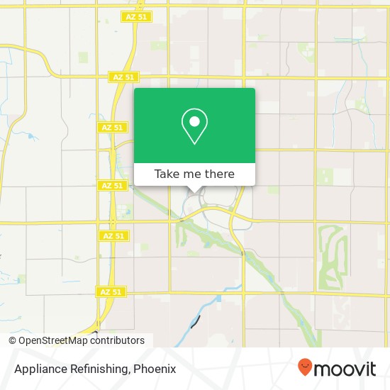 Appliance Refinishing map