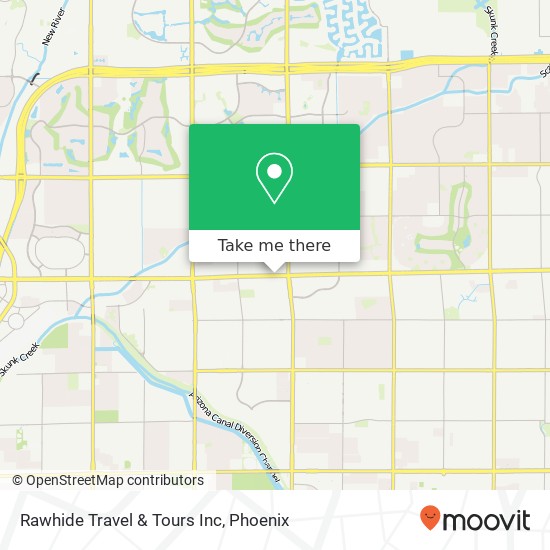 Rawhide Travel & Tours Inc map