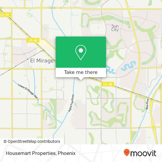 Mapa de Housemart Properties