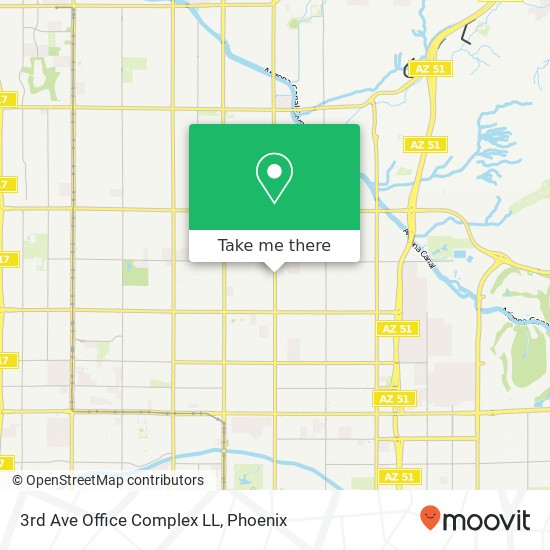 3rd Ave Office Complex LL map