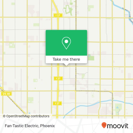 Mapa de Fan-Tastic Electric