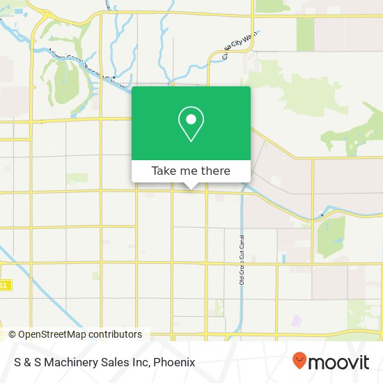 S & S Machinery Sales Inc map