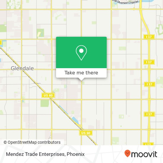 Mendez Trade Enterprises map