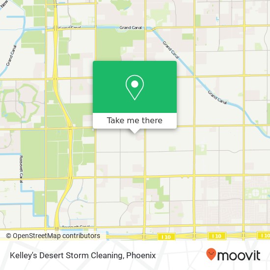Kelley's Desert Storm Cleaning map