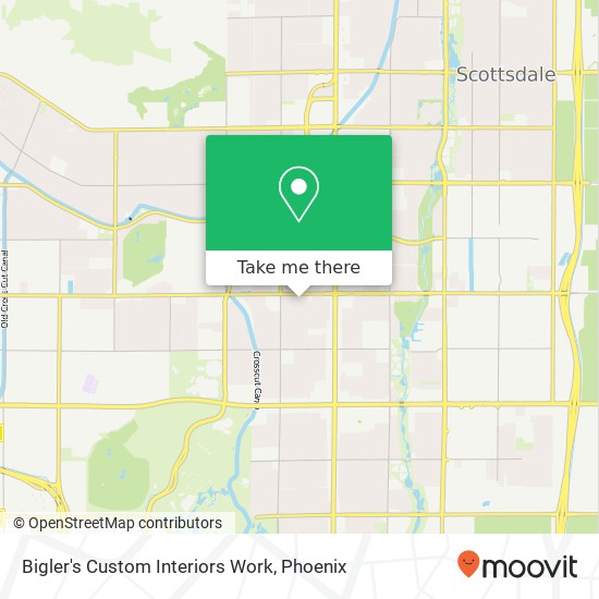 Bigler's Custom Interiors Work map