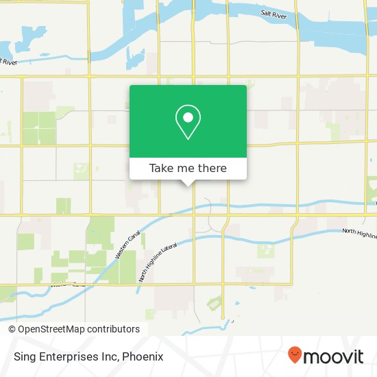 Sing Enterprises Inc map