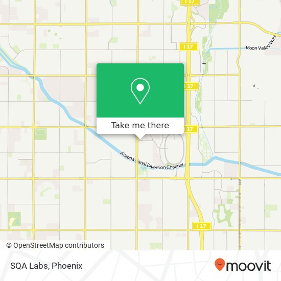 SQA Labs map