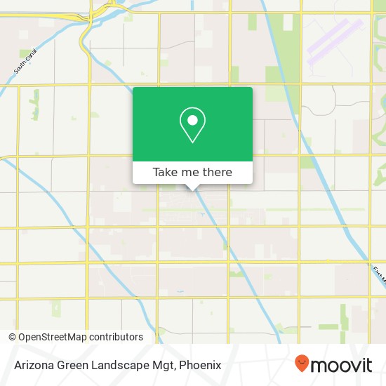 Mapa de Arizona Green Landscape Mgt