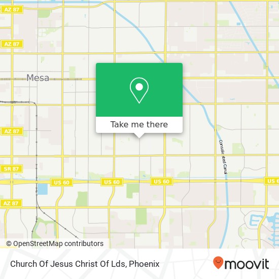 Church Of Jesus Christ Of Lds map