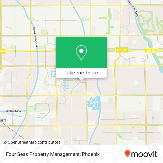 Four Seas Property Management map