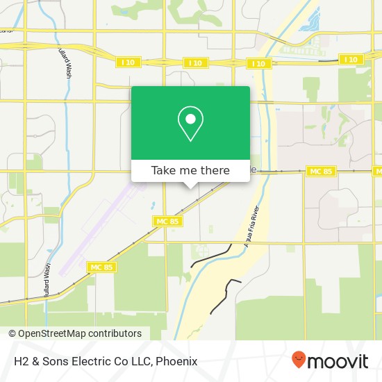 Mapa de H2 & Sons Electric Co LLC