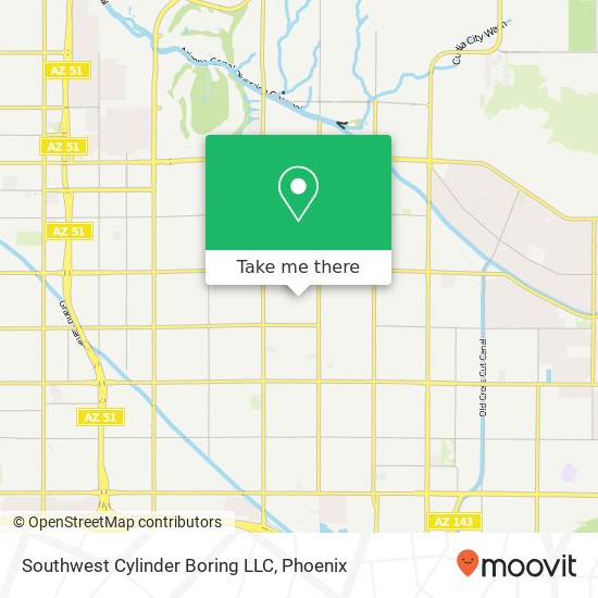 Southwest Cylinder Boring LLC map