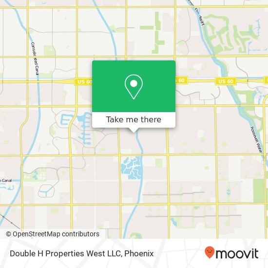 Double H Properties West LLC map