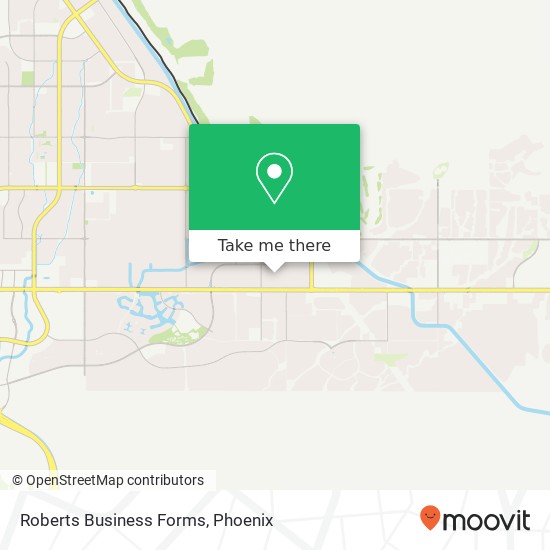Roberts Business Forms map