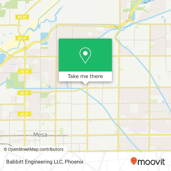 Babbitt Engineering LLC map